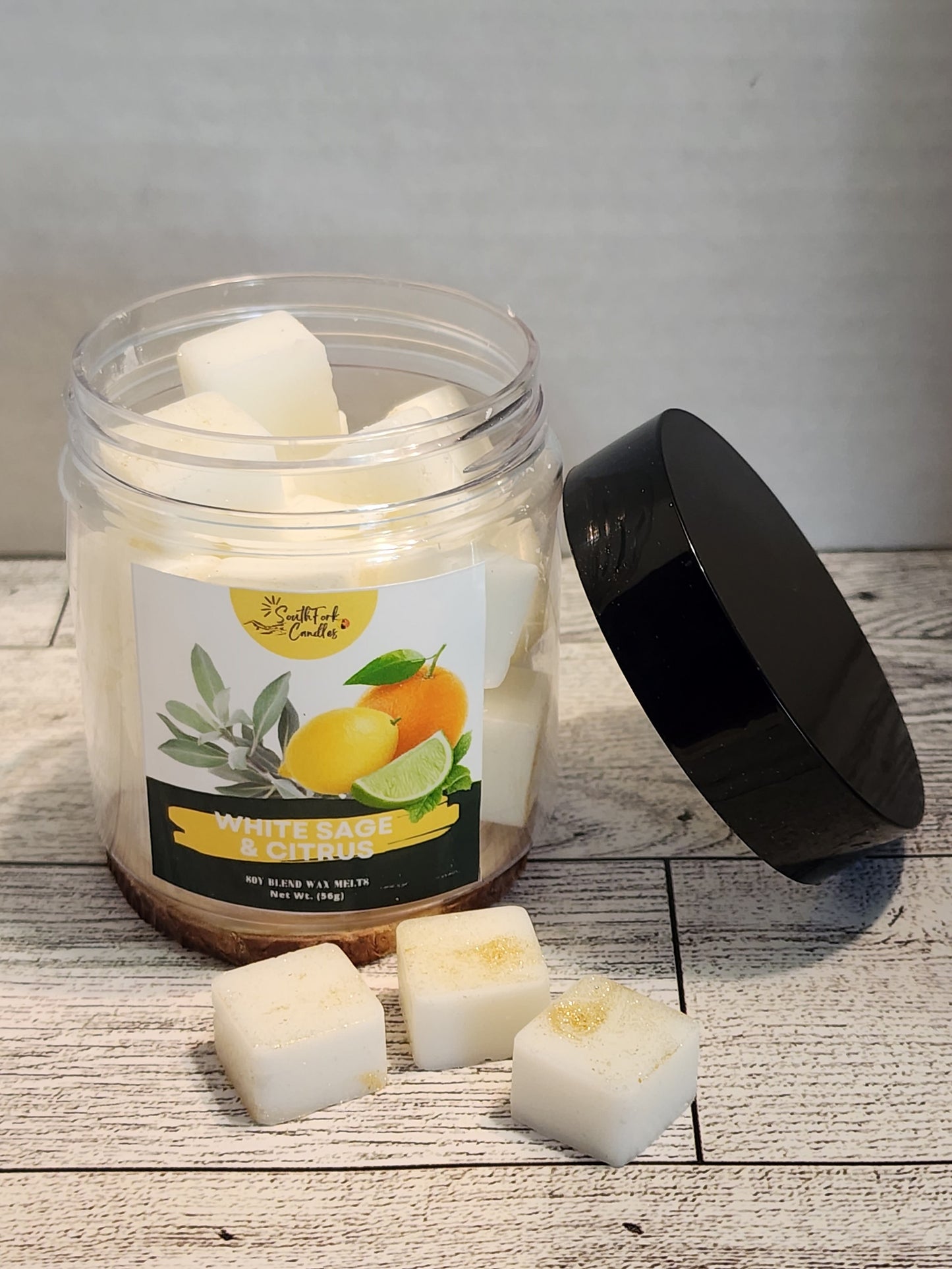 White Sage and Citrus Wax Melt - 4oz Jar