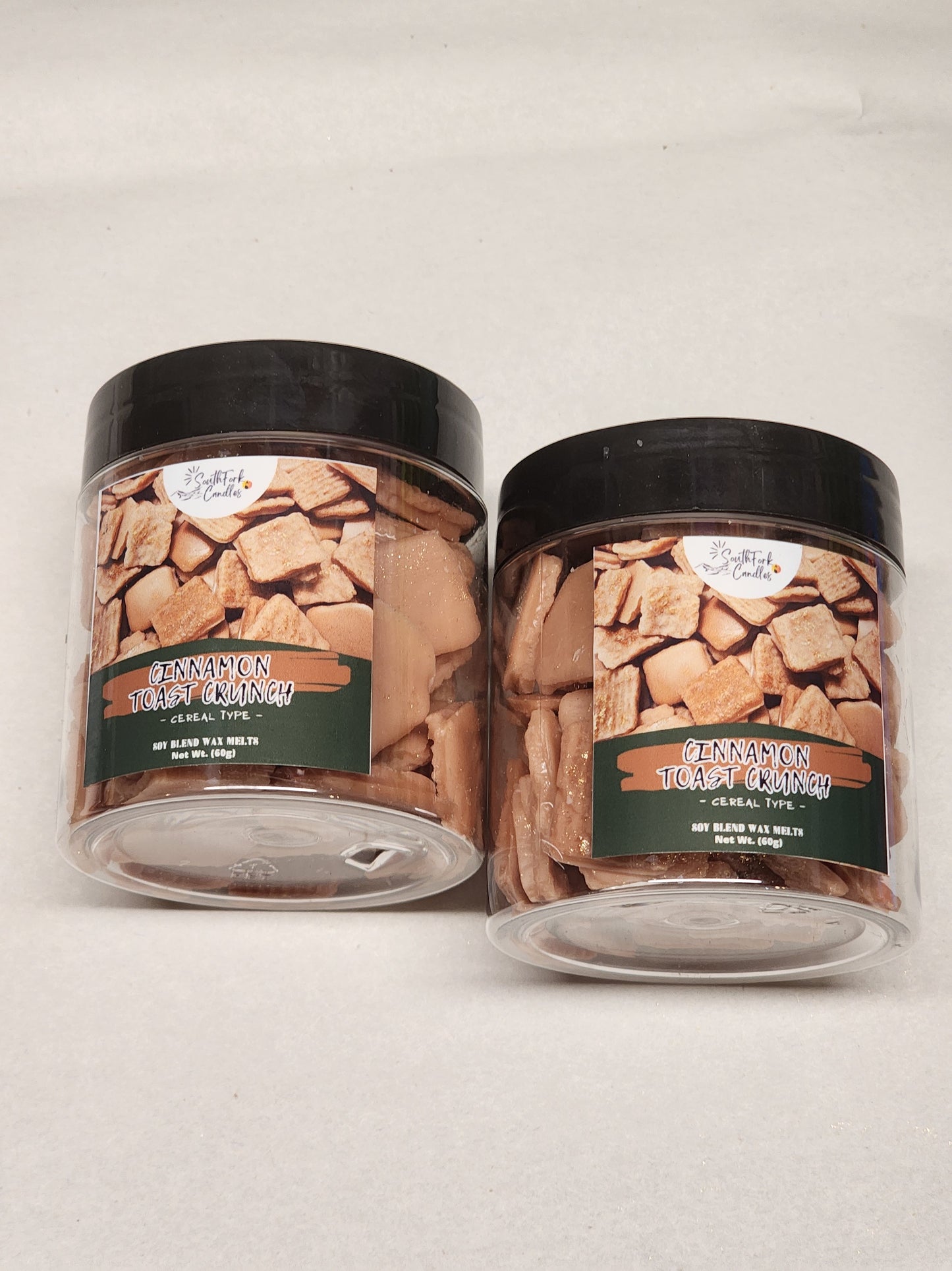 Cinnamon Toast Crunch (Cereal Type) Wax Melt - 4oz Jar with 60g of cereal mold