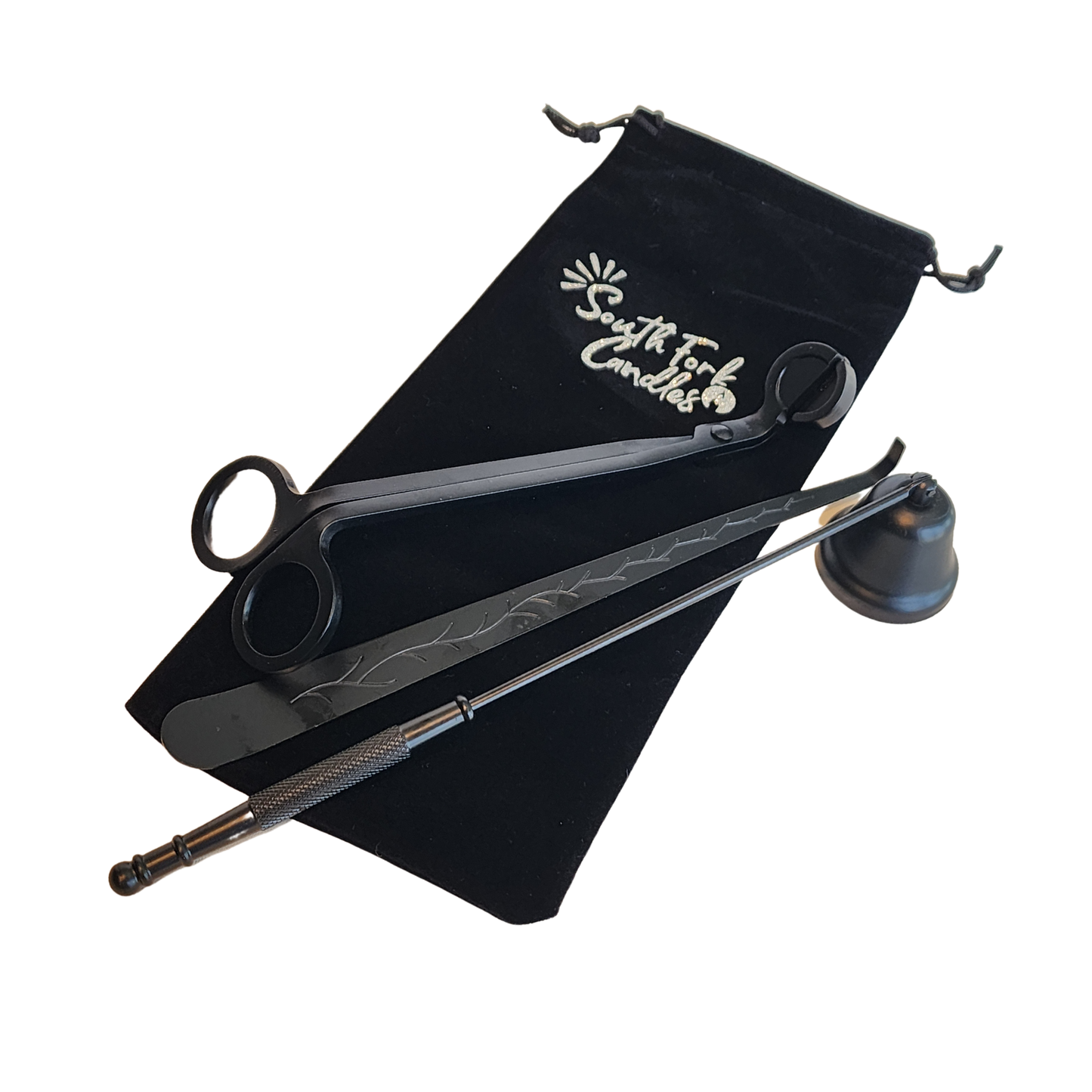 Candle Tool Set -Black and Gold