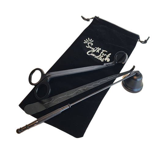 Candle Tool Set -Black and Gold