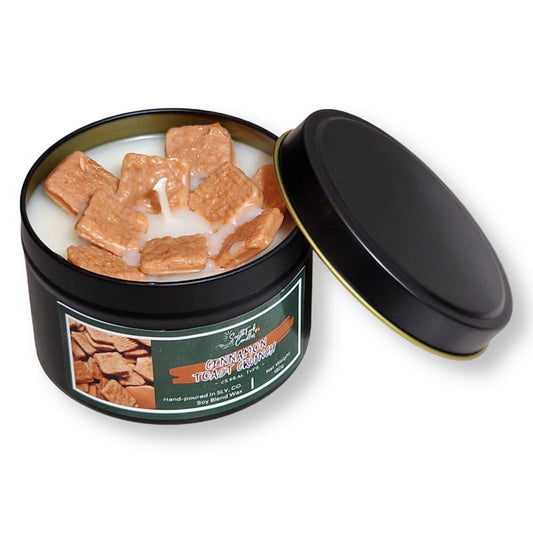 Cinnamon Toast Crunch (Cereal Type) Scented Candle in 8.5oz tin with 180g of wax