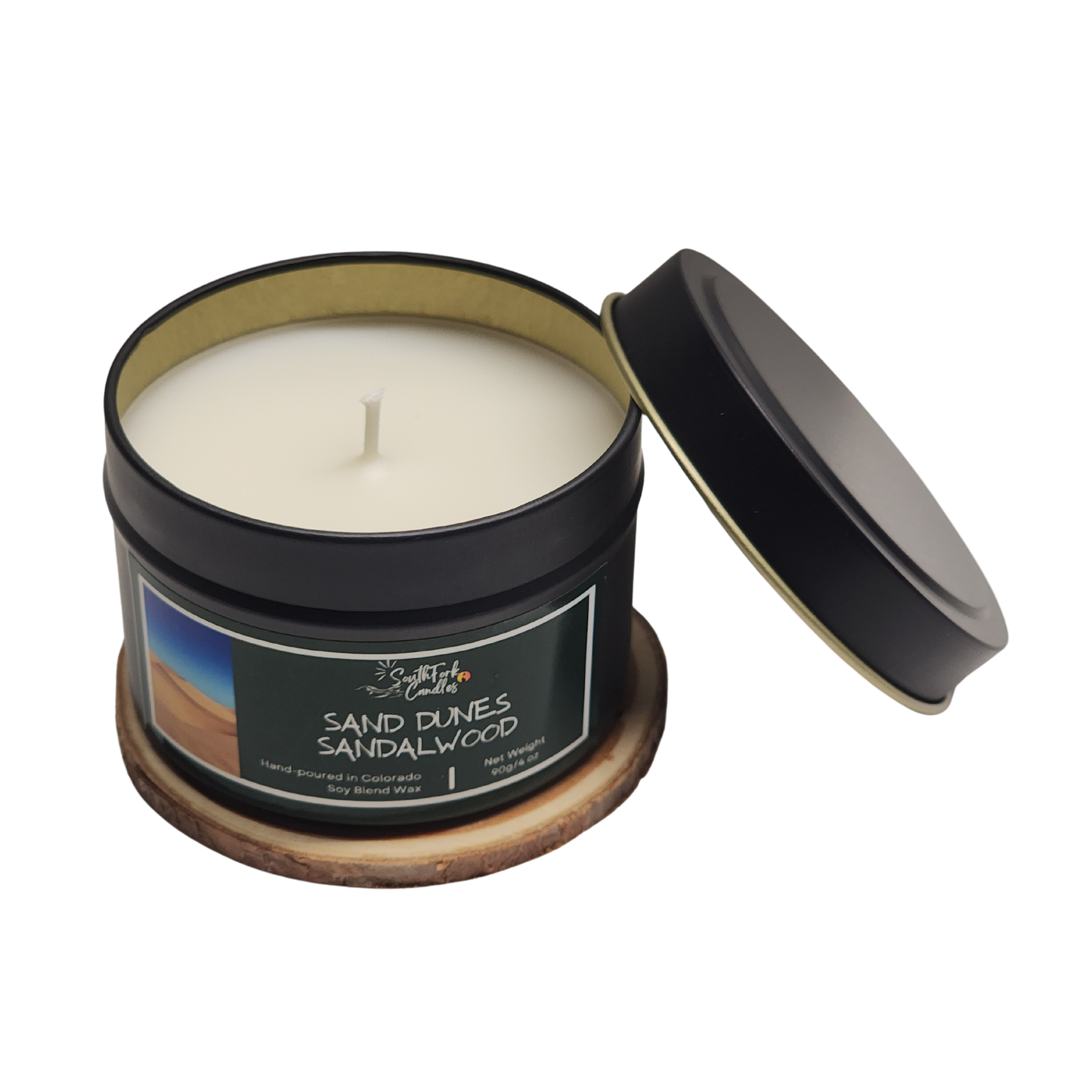 Sandalwood & Amber - Sand Dunes Sandalwood Candle