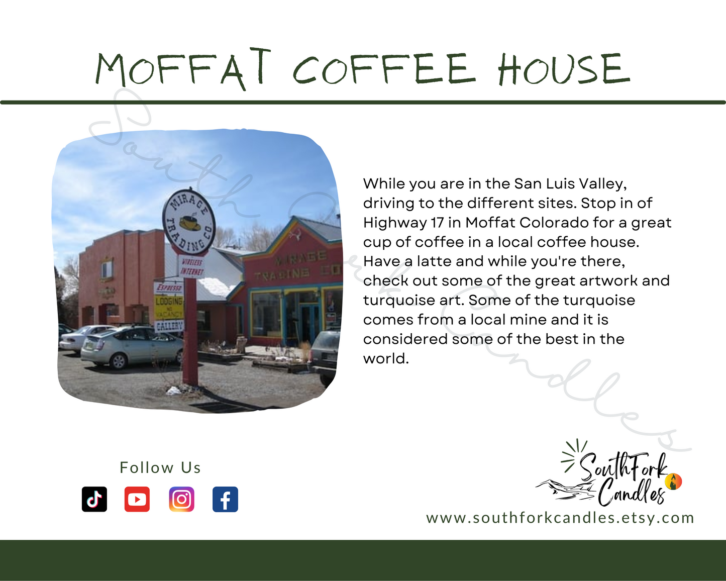 Coffee Candle - Moffat Coffee House
