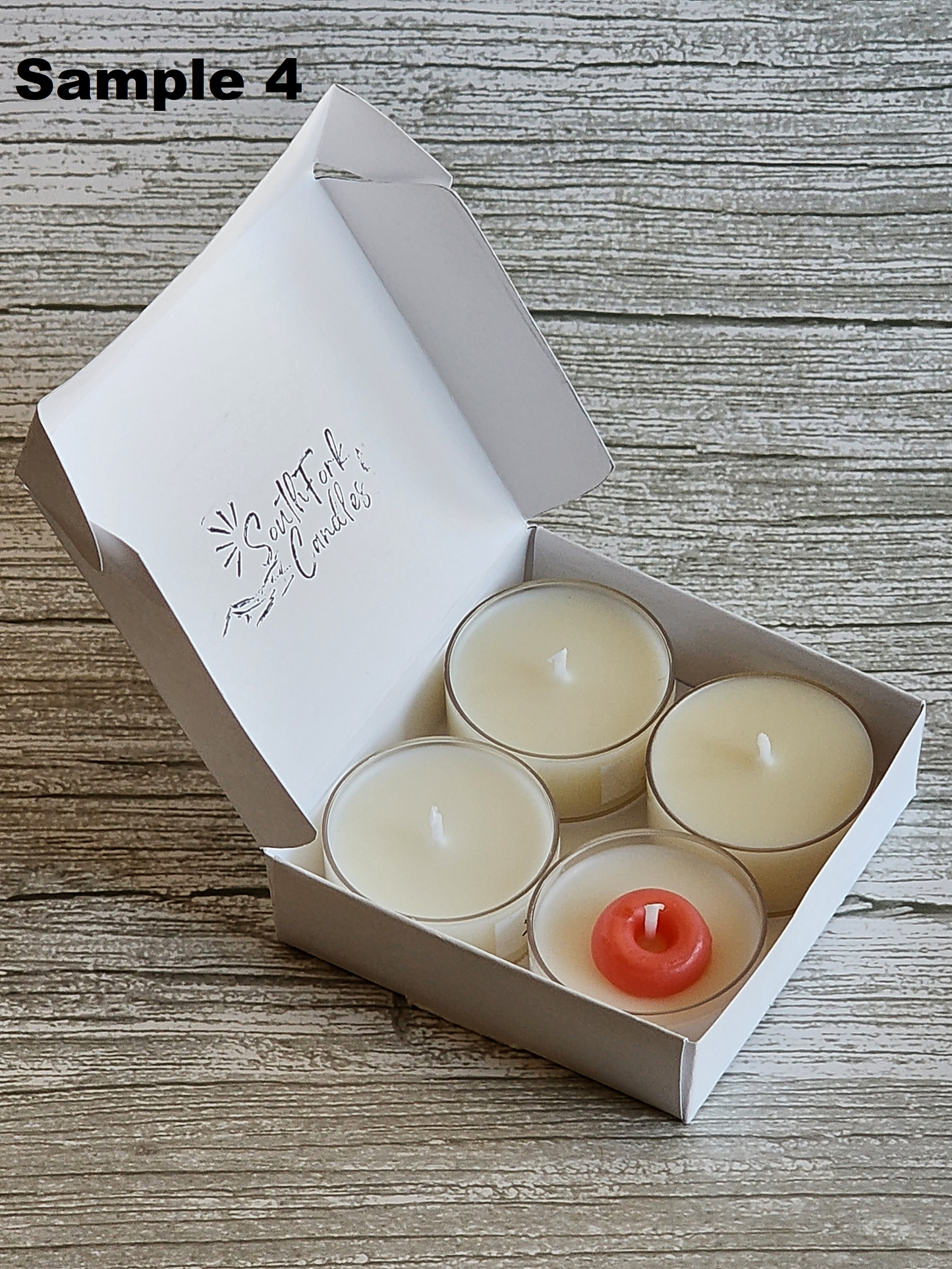 Candle Sample Pack of 4 - Tea Light