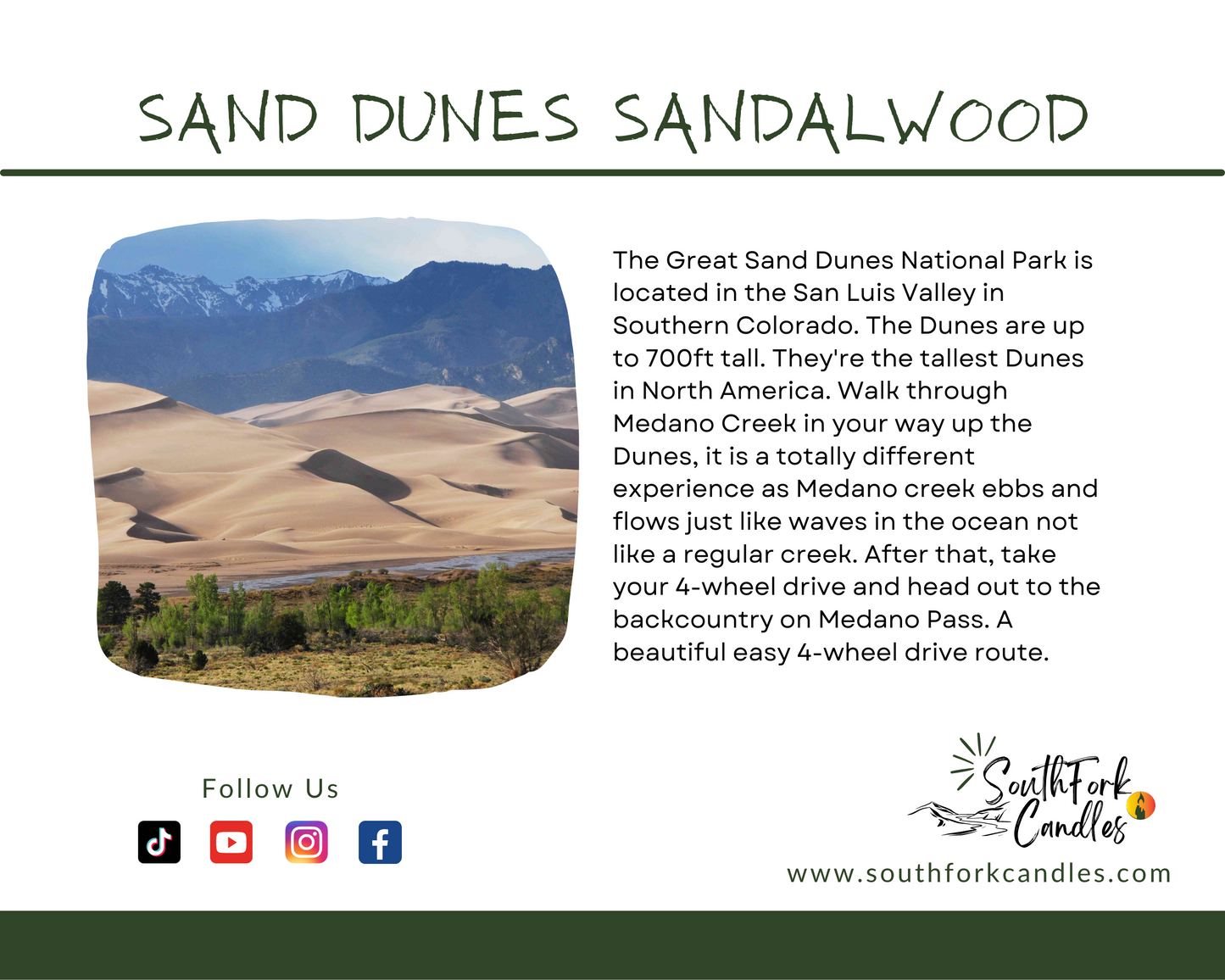 Sandalwood & Amber - Sand Dunes Sandalwood Candle