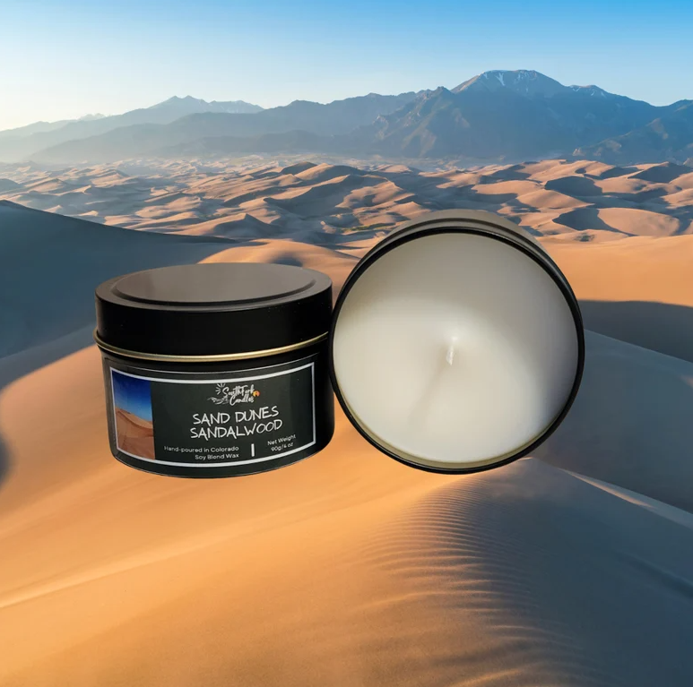 Sandalwood & Amber - Sand Dunes Sandalwood Candle