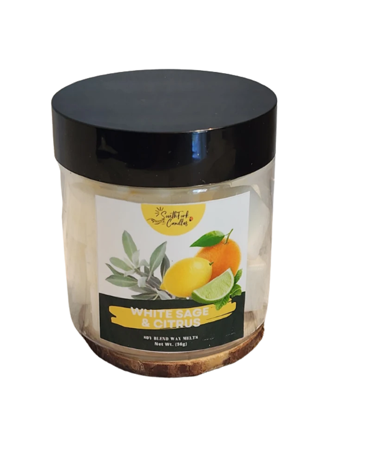 White Sage and Citrus Wax Melt - 4oz Jar