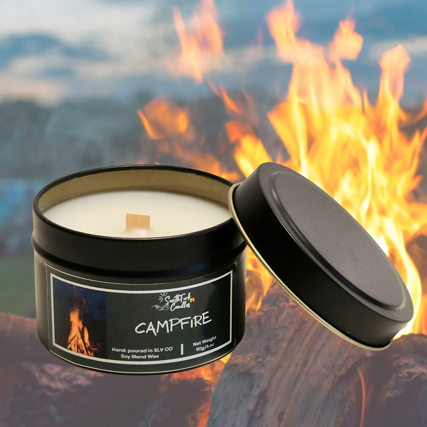 Fireside - Campfire Scented Candle