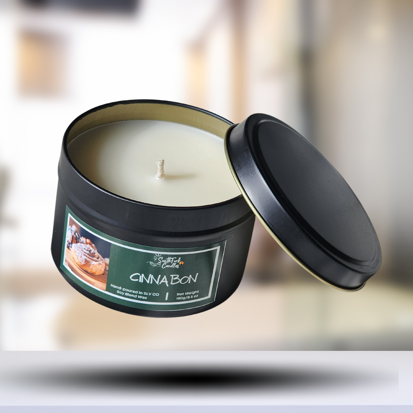 Cinnabon Scented Candle - 8.5oz tin