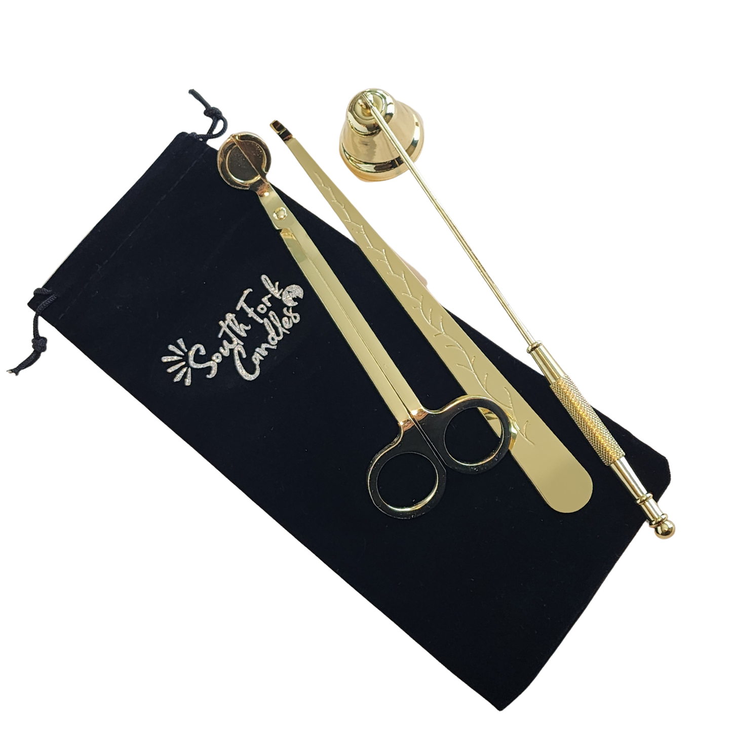 Candle Tool Set -Black and Gold