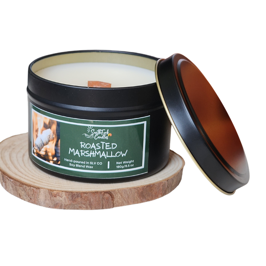 Roasted Marshmallow Scented Candle - 8.5oz Tin
