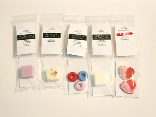 Sample Pack of 5 Scented Wax Melts (Free Shipping)