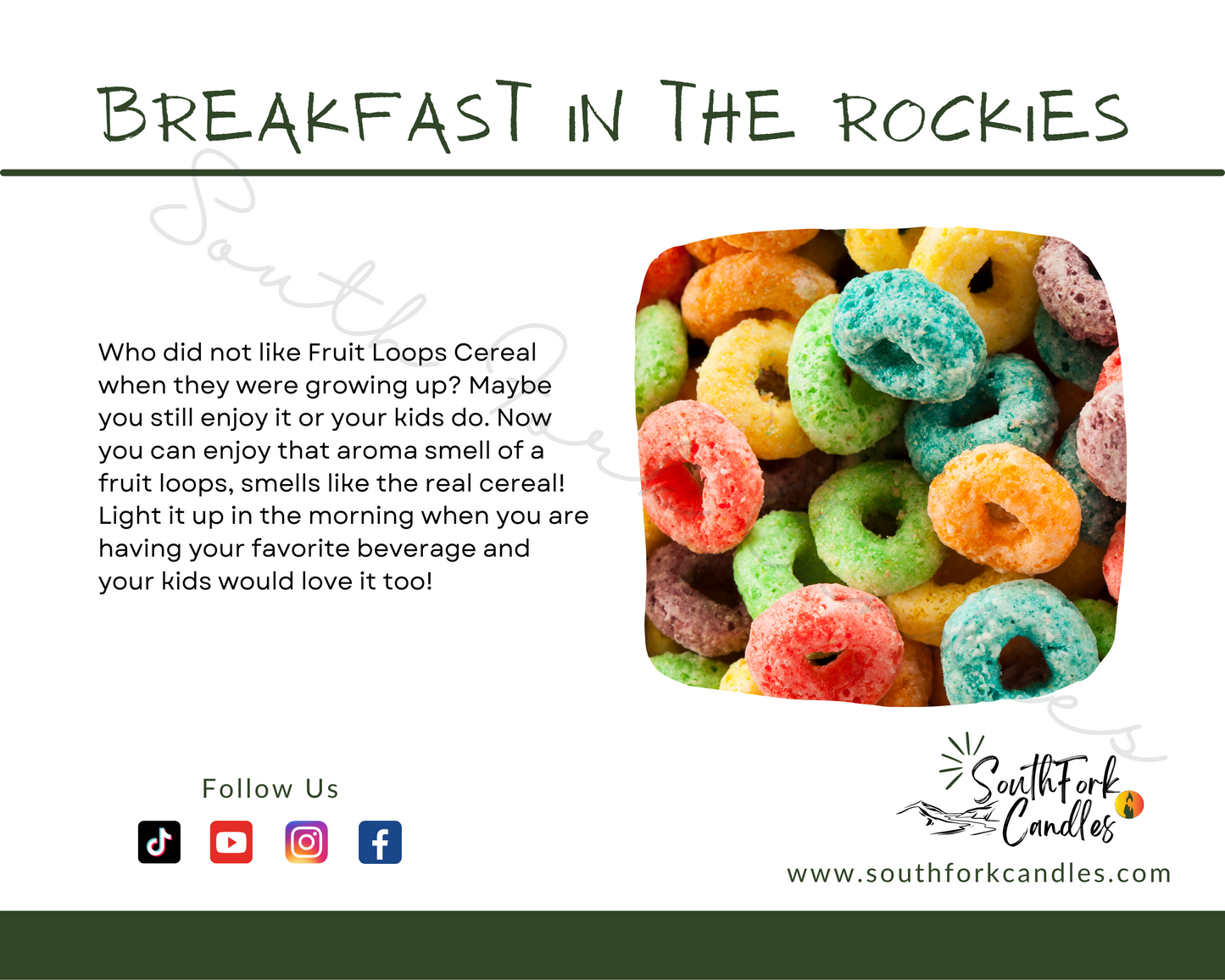 Fruit Loops - Breakfast in the Rockies Candle
