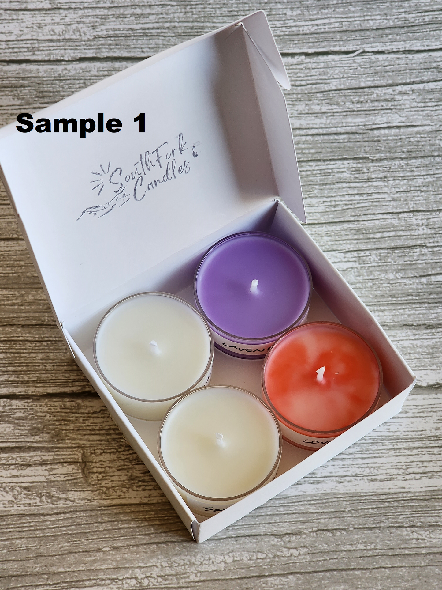 Candle Sample Pack of 4 - Tea Light